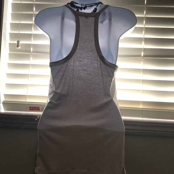 Sequins silver tank top - Picture 2 of 2